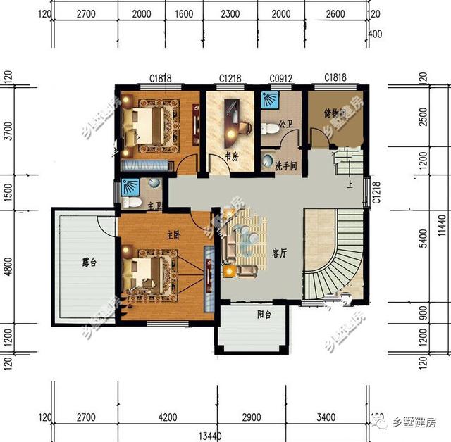 兩款性價(jià)比極高的農(nóng)村別墅設(shè)計(jì)圖，美觀大氣，城里人都坐不住了，200萬(wàn)別墅的感覺