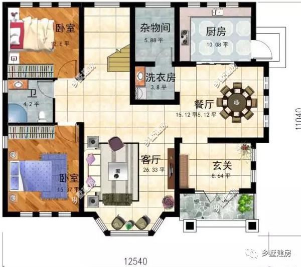 兩款性價(jià)比極高的農(nóng)村別墅設(shè)計(jì)圖，美觀大氣，城里人都坐不住了，200萬(wàn)別墅的感覺