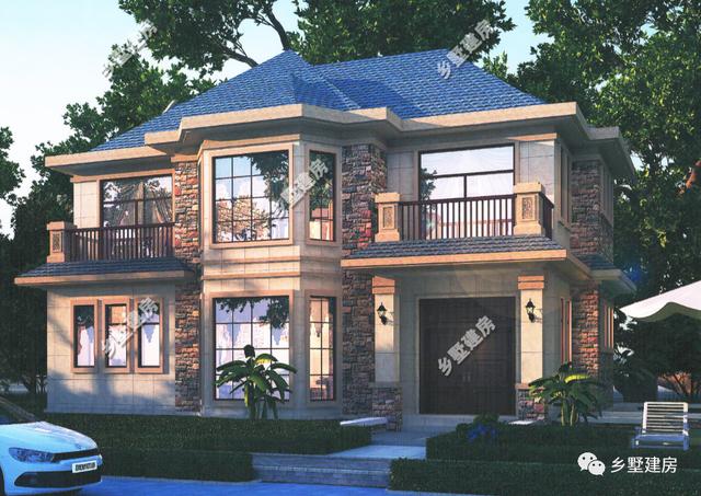 兩款性價(jià)比極高的農(nóng)村別墅設(shè)計(jì)圖，美觀大氣，城里人都坐不住了，200萬(wàn)別墅的感覺