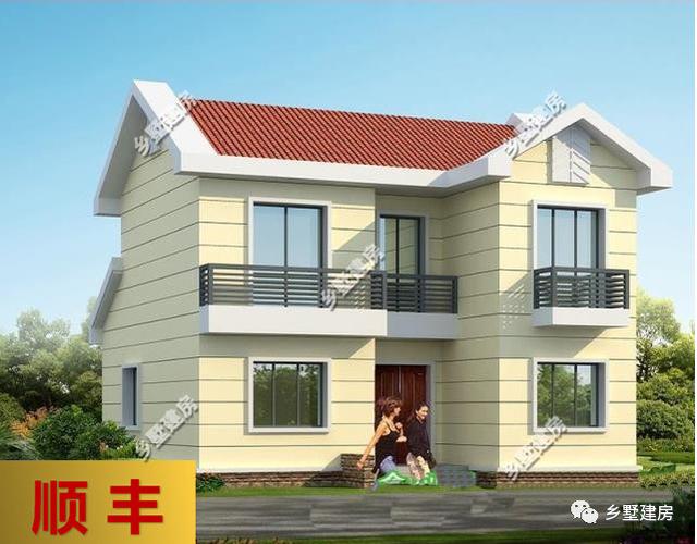 兩套農(nóng)村二層小別墅設計圖，其中一款占地86平，寬敞舒適，風格簡約純真，你不喜歡嗎？