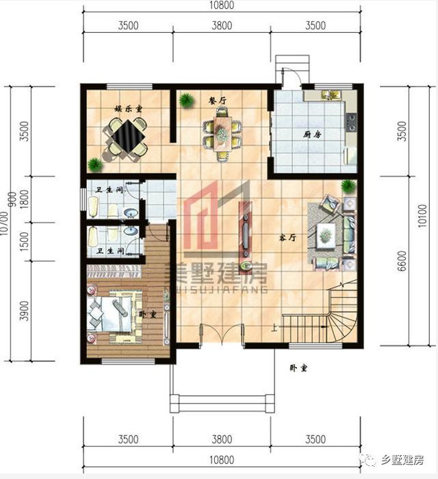 鄉(xiāng)村二層別墅設(shè)計(jì)圖，舒適便捷，寧靜祥和，你喜歡哪一款？