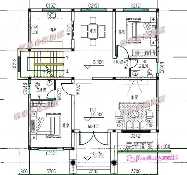 分享兩套二層農(nóng)村小別墅，外觀相似，都非常的漂亮?xí)r尚，房屋內(nèi)部功能設(shè)計實用舒適。