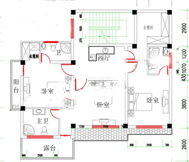 13x13米二層鄉(xiāng)村別墅自建房，帶獨(dú)立小車庫+地下室，實(shí)用美觀，帶有內(nèi)部裝修實(shí)拍圖。