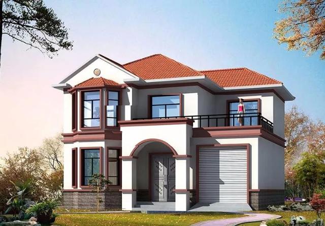 海容模塊傾情打造12.3米X9.4米農(nóng)村二層小別墅，帶堂屋，施工簡單，造價22萬