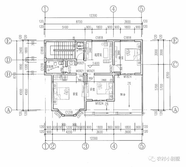 海容模塊傾情打造12.3米X9.4米農(nóng)村二層小別墅，帶堂屋，施工簡單，造價22萬