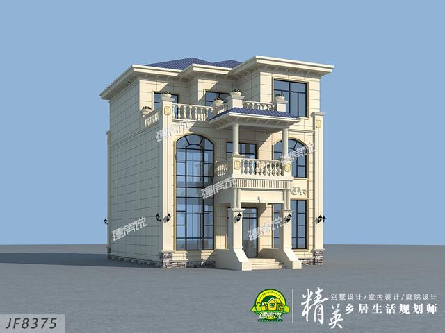 9米x13米三層簡(jiǎn)歐別墅設(shè)計(jì)圖，不僅要美觀，室內(nèi)布局還實(shí)用，圖紙給你準(zhǔn)備好了拿回家建吧