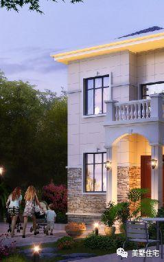 占地126平復(fù)式二層農(nóng)村自建房，帶衣帽房+洗衣房，經(jīng)濟又實用，不容易過時