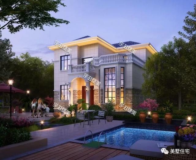 占地126平復(fù)式二層農(nóng)村自建房，帶衣帽房+洗衣房，經(jīng)濟又實用，不容易過時