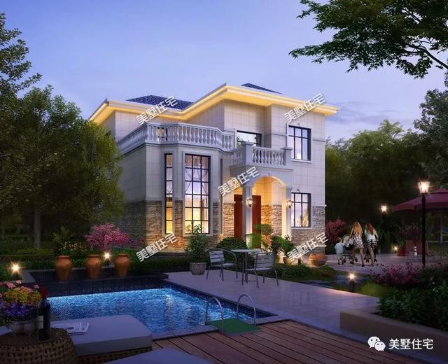 占地126平復(fù)式二層農(nóng)村自建房，帶衣帽房+洗衣房，經(jīng)濟又實用，不容易過時