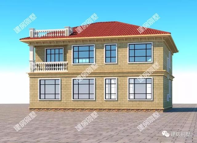 兩款帶堂屋的二層農(nóng)村自建房，外觀簡(jiǎn)約大方，實(shí)用，你喜歡哪一款？