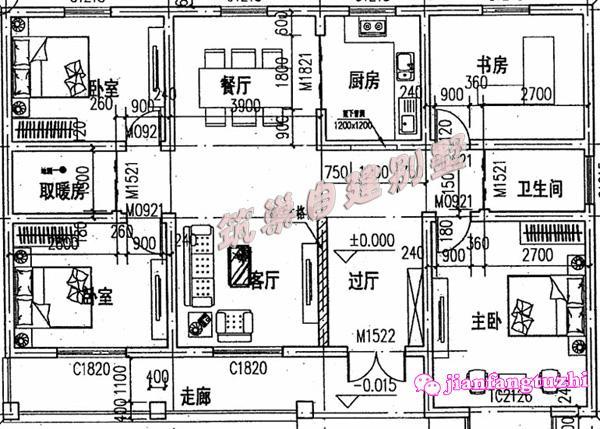占地140平米小平房自建房，簡(jiǎn)單易建，帶農(nóng)村別墅案例實(shí)拍