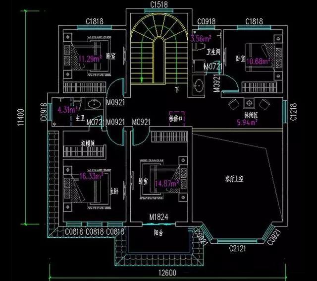 兩款二層農(nóng)村小戶(hù)型別墅自建房，第一款占地不足110平米，帶車(chē)庫(kù)設(shè)計(jì)更實(shí)用