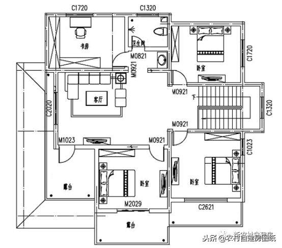 推薦6款小洋樓，外觀優(yōu)美、布局合理，在農村建是最適合不過了。