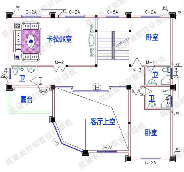 推薦2款款帶棋牌室的三層別墅設(shè)計圖，戶型一屋頂花園，只要25萬，戶型二帶地下室，奢華款70萬！