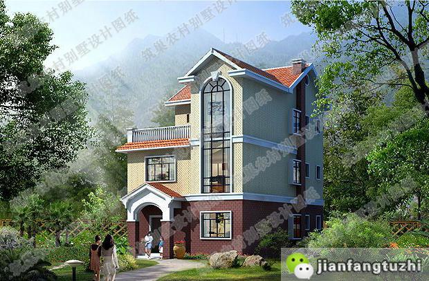 推薦2款款帶棋牌室的三層別墅設(shè)計圖，戶型一屋頂花園，只要25萬，戶型二帶地下室，奢華款70萬！