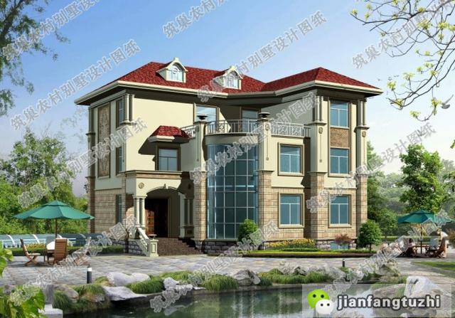 推薦2款款帶棋牌室的三層別墅設(shè)計圖，戶型一屋頂花園，只要25萬，戶型二帶地下室，奢華款70萬！