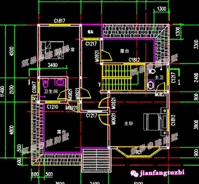 11米x11米農(nóng)村二層別墅案例實(shí)拍，設(shè)有小老虎窗，精致漂亮！