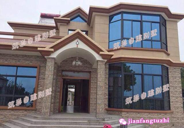 11米x11米農(nóng)村二層別墅案例實(shí)拍，設(shè)有小老虎窗，精致漂亮！