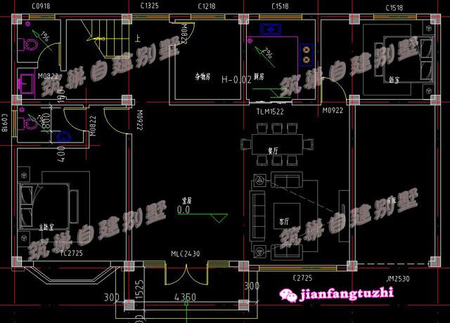 25萬(wàn)左右就能蓋起帶堂屋可放神位的農(nóng)村二層自建房設(shè)計(jì)圖，有你喜歡的嗎？