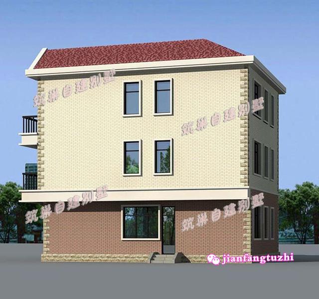 占地100平方米左右的農(nóng)村三層小別墅設(shè)計(jì)圖，非常經(jīng)典，舒適實(shí)用！