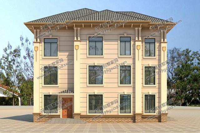 90后青年回家蓋三層別墅自建房，外觀(guān)漂亮，布局實(shí)用，村里人排著隊(duì)給介紹對(duì)象。