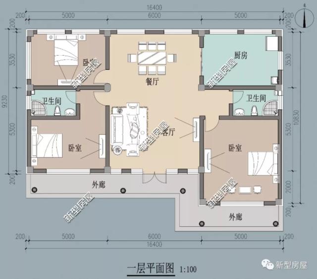 10來萬蓋一平層自建房，經(jīng)濟(jì)實惠，城里人看了羨慕壞了