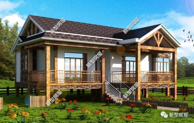 10來萬蓋一平層自建房，經(jīng)濟(jì)實惠，城里人看了羨慕壞了