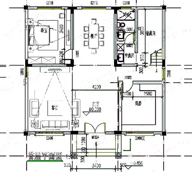 占地137平四層農(nóng)村自建房，布局方正，40萬就能建起來，秒殺商品房！