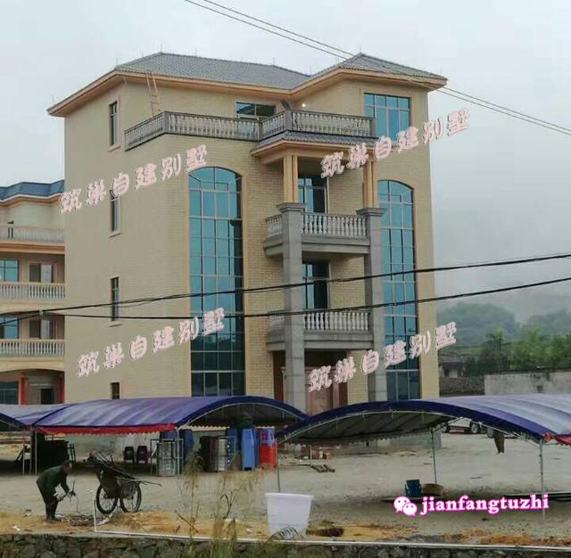 占地137平四層農(nóng)村自建房，布局方正，40萬就能建起來，秒殺商品房！