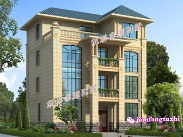 占地137平四層農(nóng)村自建房，布局方正，40萬就能建起來，秒殺商品房！