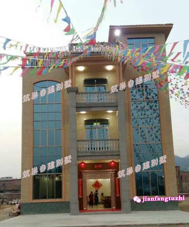 占地137平四層農(nóng)村自建房，布局方正，40萬就能建起來，秒殺商品房！