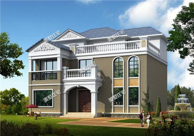 精選3款三層農(nóng)村別墅設計圖，外觀端莊大方，美到窒息！