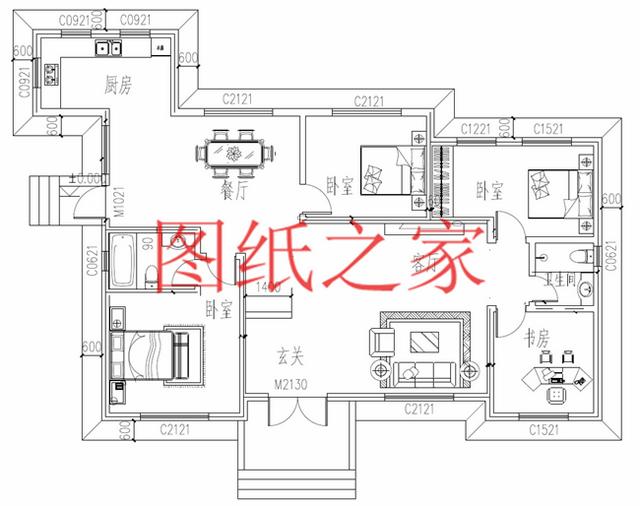 5款占地150平一層自建房，經(jīng)濟(jì)實(shí)惠的養(yǎng)老房，只要15萬，太省錢了！