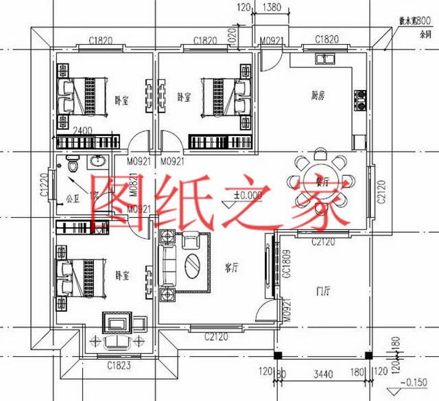 5款占地150平一層自建房，經(jīng)濟(jì)實(shí)惠的養(yǎng)老房，只要15萬，太省錢了！