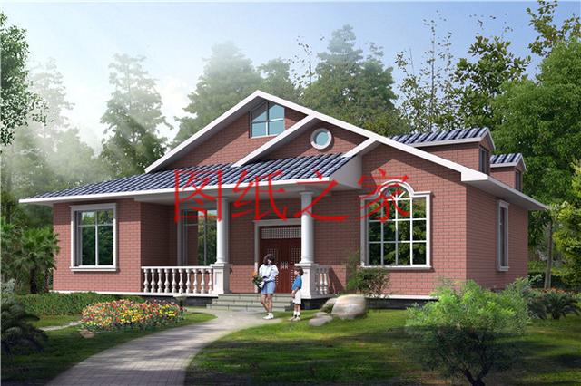 相同結(jié)構(gòu)、不同尺寸的2款一層半別墅，你更喜歡哪一套？