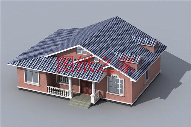 相同結(jié)構(gòu)、不同尺寸的2款一層半別墅，你更喜歡哪一套？