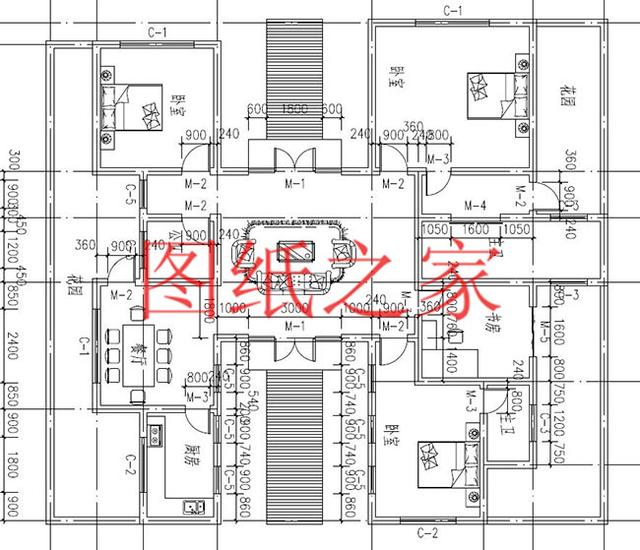 宅基地很大才能修建的一層別墅，占地300平米以上，經(jīng)濟(jì)又實(shí)用，低調(diào)奢華！