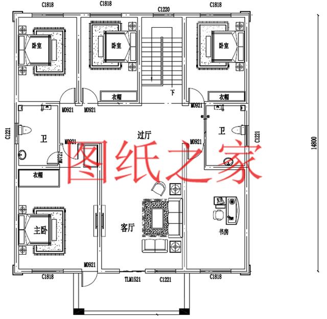 非常引人注目的三層別墅，200平米左右的大戶型，絕對(duì)與眾不同！