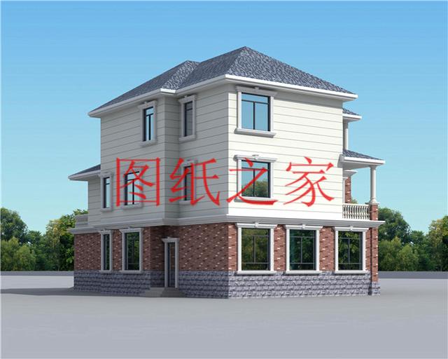 非常引人注目的三層別墅，200平米左右的大戶型，絕對(duì)與眾不同！