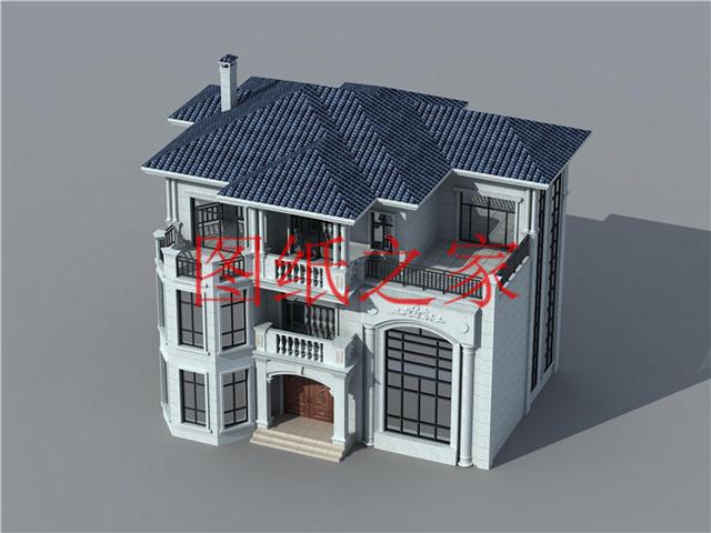 非常引人注目的三層別墅，200平米左右的大戶型，絕對(duì)與眾不同！