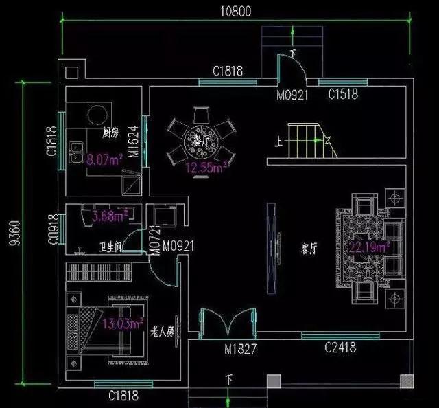 兩款占地100平以內(nèi)的農(nóng)村二層自建房，尤其是第二款六間臥室的設(shè)計思路很氣派，讓人羨慕。