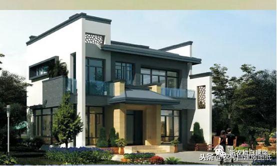 二層中式平屋頂農(nóng)村自建房，外觀簡(jiǎn)潔，室內(nèi)布局大方舒適，南北老百姓最愛(ài)戶型