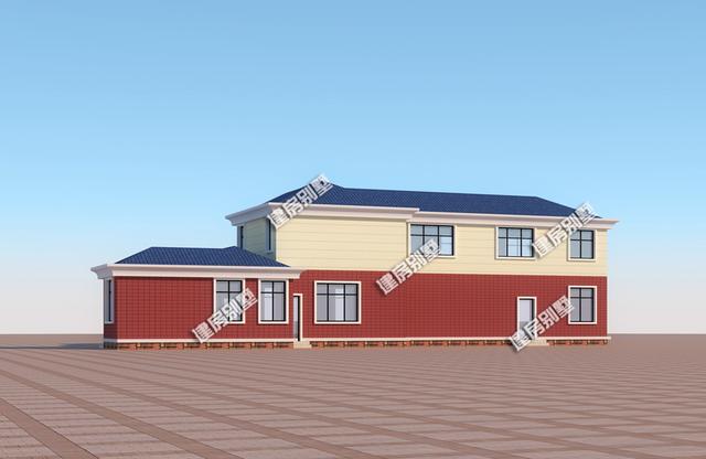 26米x10.3米農(nóng)村二層自建房，帶獨(dú)立土灶廚房餐廳，帶來不一般的享受！