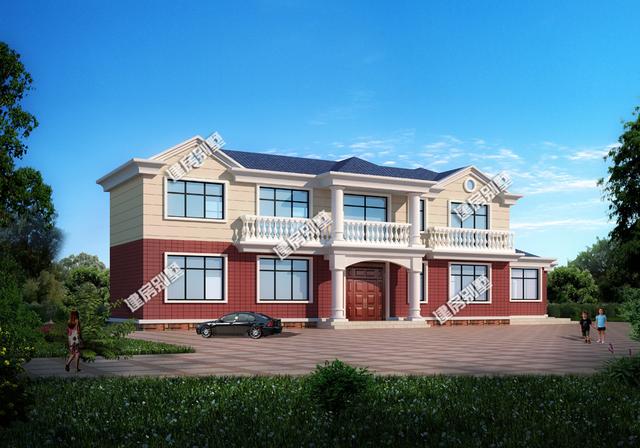 26米x10.3米農(nóng)村二層自建房，帶獨(dú)立土灶廚房餐廳，帶來不一般的享受！