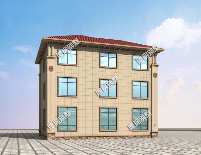 占地147平方米三層自建房，帶旋轉樓梯+客廳挑空設計，人人看了都喜歡！