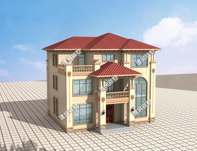 占地147平方米三層自建房，帶旋轉樓梯+客廳挑空設計，人人看了都喜歡！