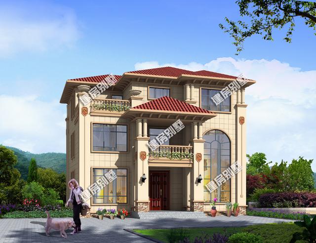 占地147平方米三層自建房，帶旋轉樓梯+客廳挑空設計，人人看了都喜歡！