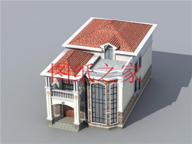 150平米大戶型二層別墅，造價(jià)30萬(wàn)左右，經(jīng)濟(jì)實(shí)惠、美觀漂亮！