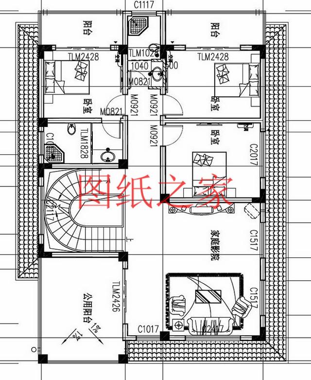 130平米農(nóng)村四層別墅，豪華霸氣，歡迎需要的朋友評(píng)論收藏！