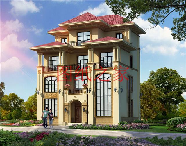 130平米農(nóng)村四層別墅，豪華霸氣，歡迎需要的朋友評(píng)論收藏！